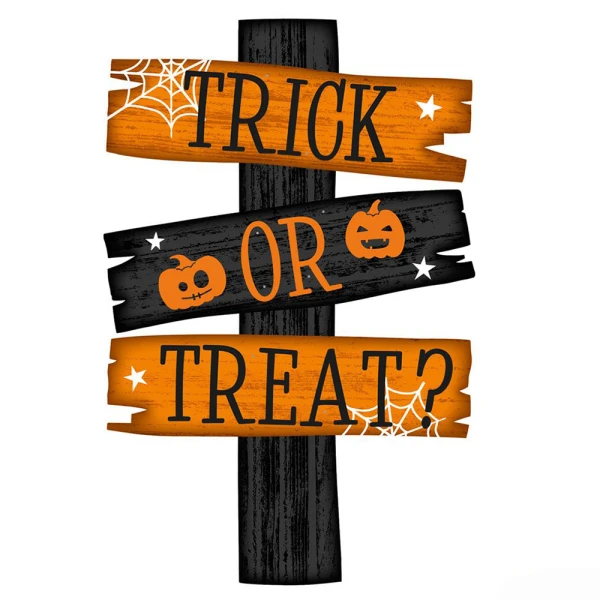 HALLOWEEN ΠΙΝΑΚΙΔΑ 46Χ70 εκ. TRICK OR TREAT