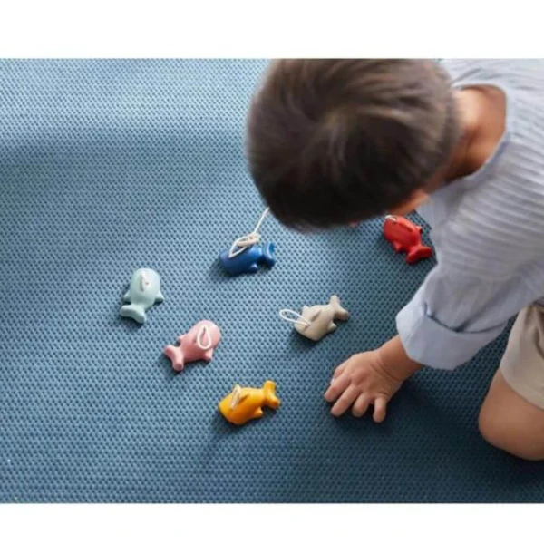 PLAN TOYS WOODEN FISHING GAME