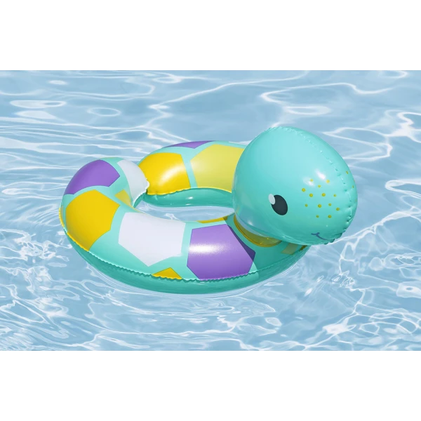 BESTWAY FLOATING FRIENDS SPLIT SWIM TUBE - TURTLE