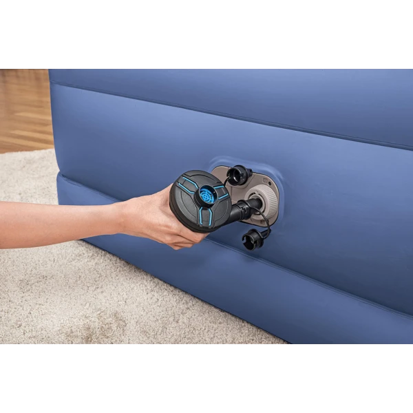 BESTWAY ΦΟΥΣΚΩΤΟ ΣΤΡΩΜΑ ΥΠΝΟΥ TRITECH QUEEN BUILT-IN 203X152X61 εκ. ΜΕ AC ΑΝΤΛΙΑ