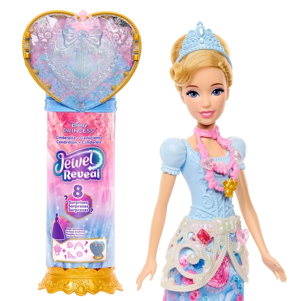 DISNEY PRINCESS ΚΟΥΚΛΑ ΣΤΑΧΤΟΠΟΥΤΑ ΜΕ ΚΟΣΜΗΜΑΤΟΘΗΚΗ