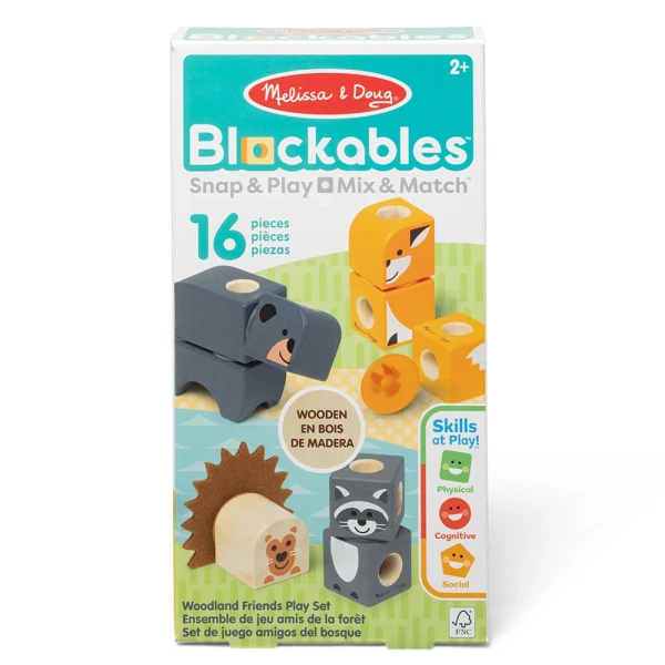 MELISSA & DOUG BLOCKABLES FOREST FRIENDS
