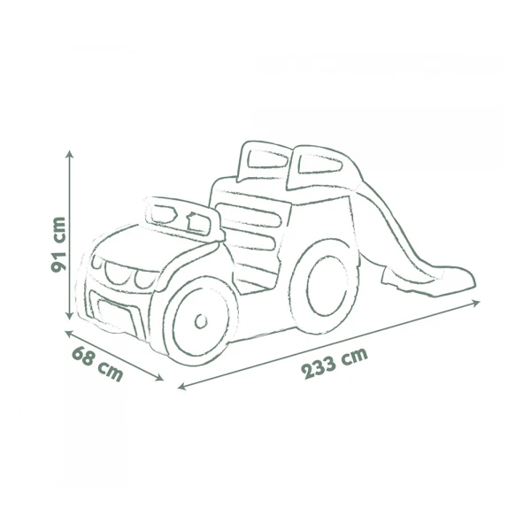 SMOBY LIFE ADVENTURE CAR ΜΕ ΤΣΟΥΛΗΘΡΑ