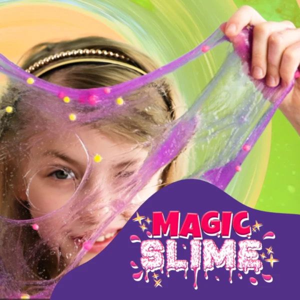 TUBAN DIY SLIME MAGIC PINK XL