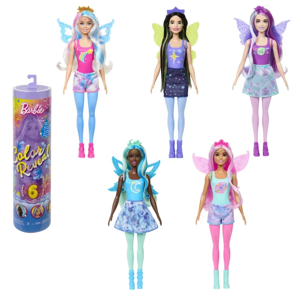 BARBIE DOLL COLOR REVEAL FAIRIES
