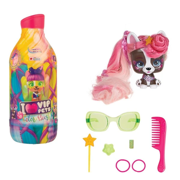 VIP PETS SERIES 2 COLOR BOOST COLLECTIBLE DOLL WITH EXTRA LONG HAIR