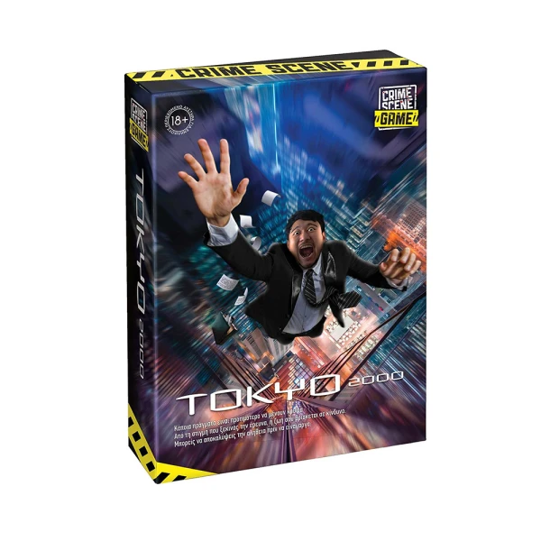 AS GAMES BOARD GAME CRIME SCENE TOKYO 2000 FOR AGES 18+ AND 1+ PLAYERS