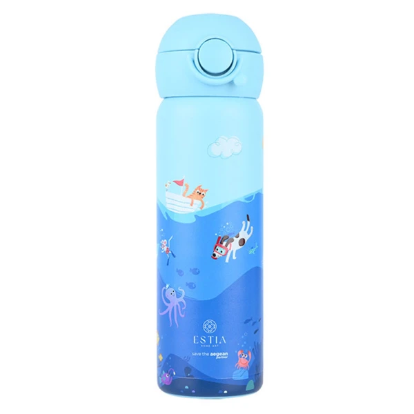 ΘΕΡΜΟΣ ΠΑΙΔΙΚΟ WONDER BOTTLE SAVE THE AEGEAN 500ml - OCEAN PLAY