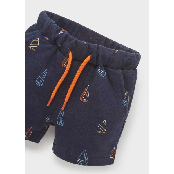MAYORAL BERMUDA SHORTS JUMPER PRINTED NAVY BLUE