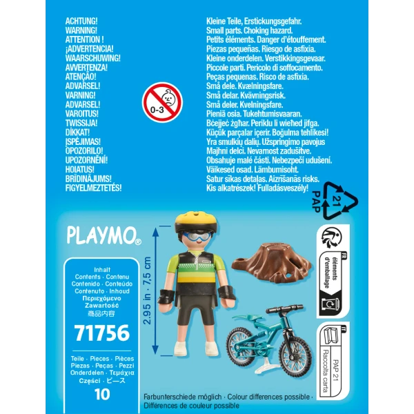 PLAYMOBIL SPECIAL PLUS ΠΟΔΗΛΑΤΗΣ ΜΕ MOUNTAIN BIKE