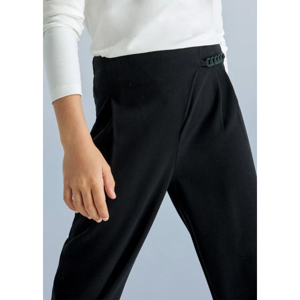 MAYORAL TROUSERS WITH CHAIN BLACK