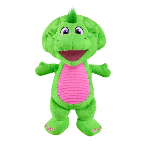 FISHER PRICE BARNEY\'S WORLD PLUSH 20 cm DINOSAUR GREEN