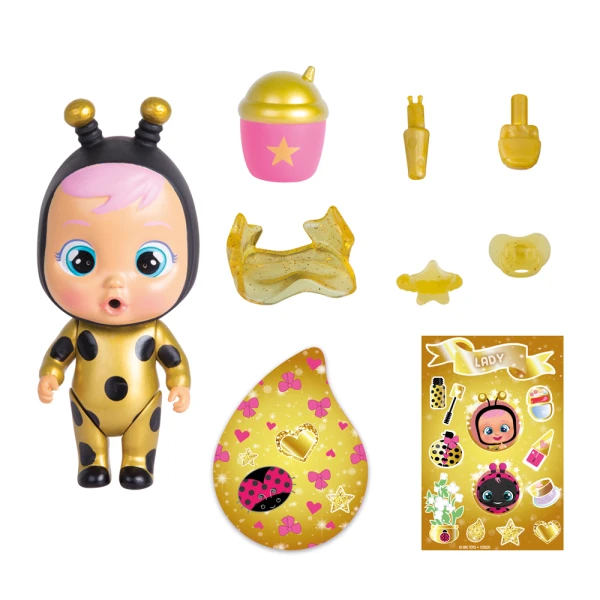 CRY BABIES MAGIC TEARS ΚΛΑΨΟΥΛΙΝΙΑ ΧΡΥΣΟ ΣΠΙΤΑΚΙ