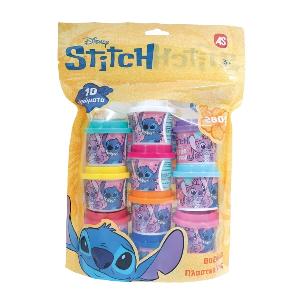 AS SET 10 DOUGH JARS IN BAG STITCH