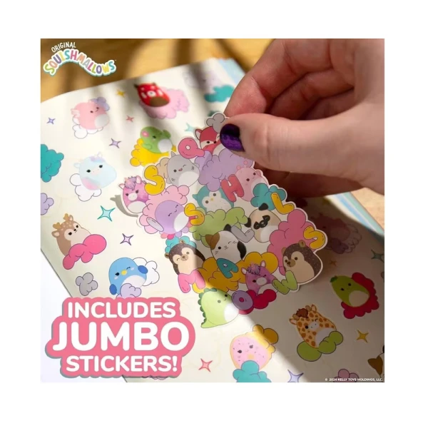 SQUISHMALLOWS - STICKER BOOK 2000+ STICKERS