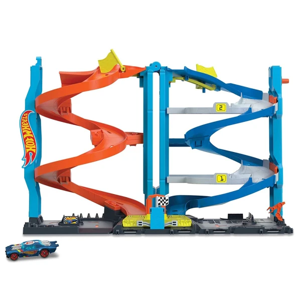 HOT WHEELS  CITY SPEED TOWER 2 IN 1