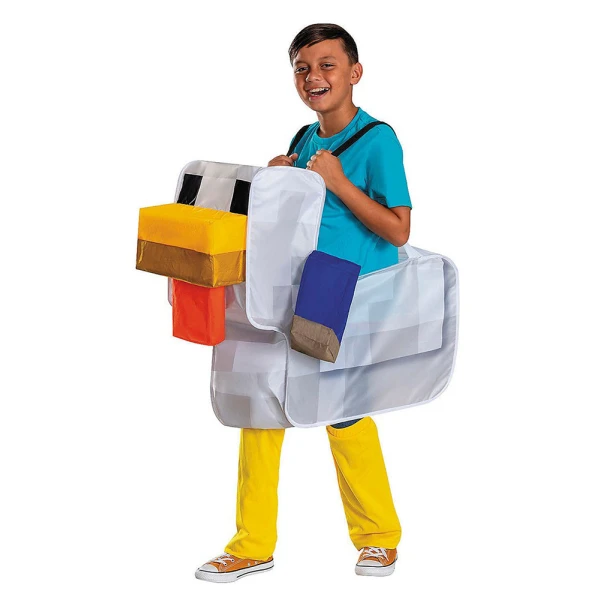 ΑΠΟΚΡΙΑΤΙΚΗ ΣΤΟΛΗ MINECRAFT CHICKEN JOCKEY RIDE-ON