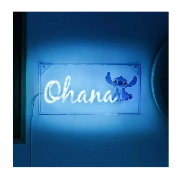 PALADONE DISNEY ΦΩΤΙΣΤΙΚΟ LED NEON STITCH OHANA (PP12800LS)