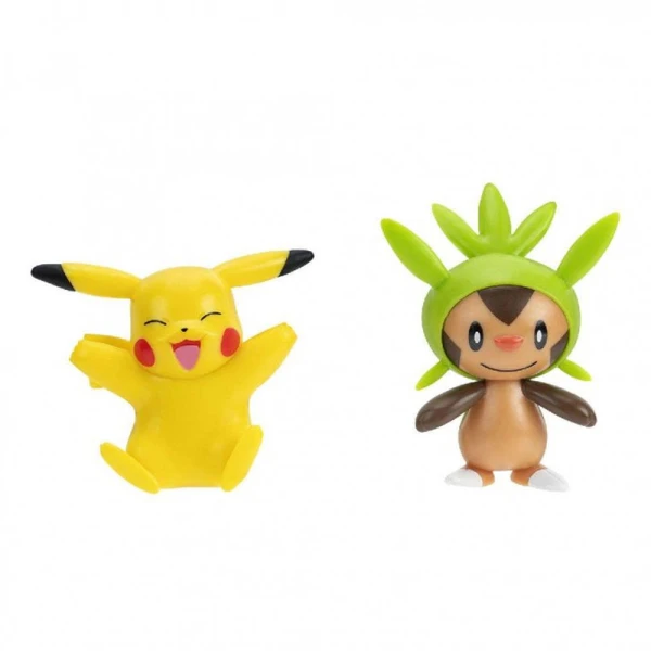 POKEMON ΦΙΓΟΥΡΕΣ ΣΕΤ 2τεμ. FIRST PARTNER W7 - PIKACHU & CHESPIN
