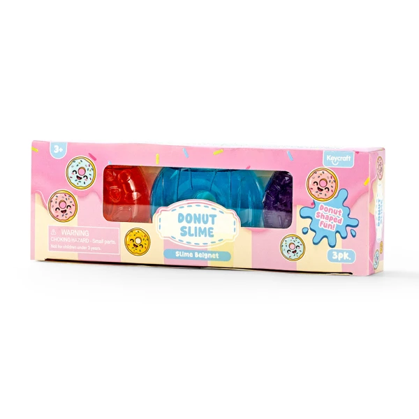 KEYCRAFT DONUT SLIME 3-PACK