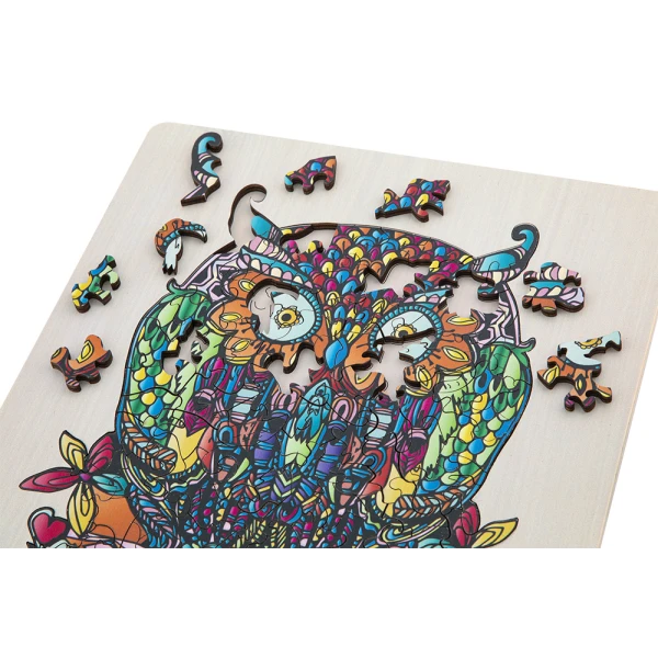 WOODEN PUZZLE 133 pcs OWL