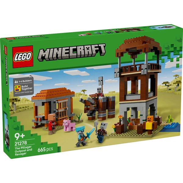 LEGO® MINECRAFT® ΤΟ ΟΧΥΡΟ ΤΩΝ ΑΡΠΑΓΩΝ ΚΑΙ ΟΛΕΘΡΟΣ