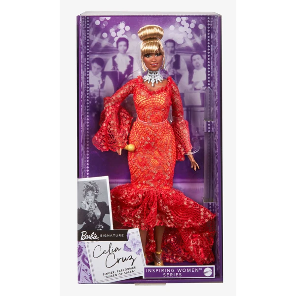 COLLECTIBLE DOLL BARBIE INSPIRING WOMEN CELIA CRUZ