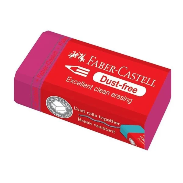 FABER-CASTELL ΓΟΜΑ COLOUR DUST FREE - 3 ΧΡΩΜΑΤΑ