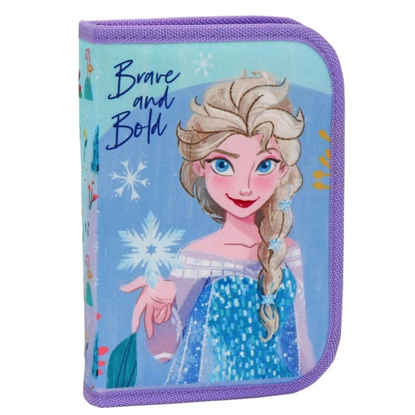 FULL PENCIL CASE 13X3X19 cm 1 CASE FROZEN 2 BRAVE AND BOLD