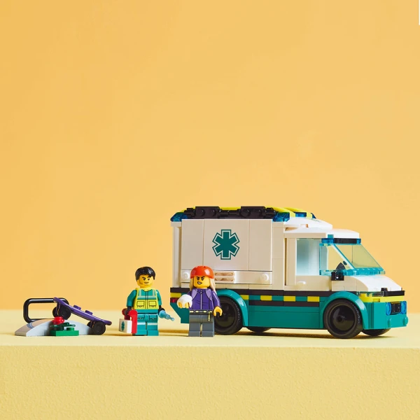 LEGO® CITY ΑΣΘΕΝΟΦΟΡΟ ΈΚΤΑΚΤΗΣ ΑΝΑΓΚΗΣ