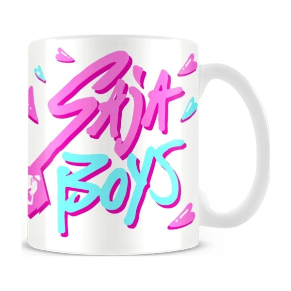 ΚΕΡΑΜΙΚΗ ΚΟΥΠΑ 325ml SAJA BOYS K-POP DEMON HUNTERS