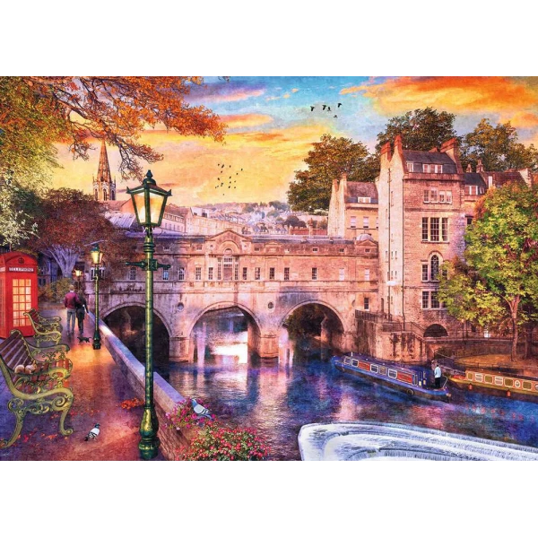 RAVENSBURGER ΠΑΖΛ 1000 τεμ. ΡΟΜΑΝΤΙΚΗ ΠΟΛΗ