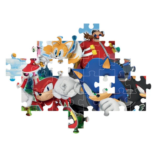 CLEMENTONI ΠΑΙΔΙΚΟ ΠΑΖΛ SUPER COLOR SONIC THE HEDGEHOG 104 τεμ. 