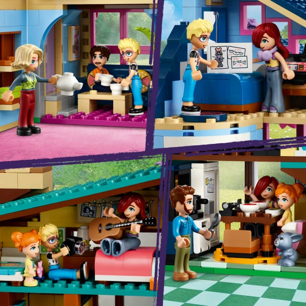 LEGO® FRIENDS ΤΑ ΣΠΙΤΙΑ ΤΗΣ ΟΙΚΟΓΕΝΕΙΑΣ ΤΟΥ ΌΛΛΙ ΚΑΙ ΤΗΣ ΠΕΙΖΛΙ
