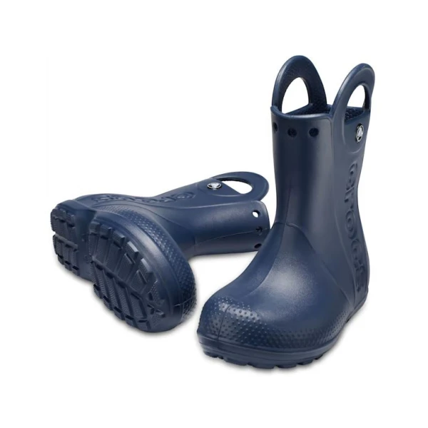 CROCS HANDLE IT RAIN BOOTS KIDS NAVY