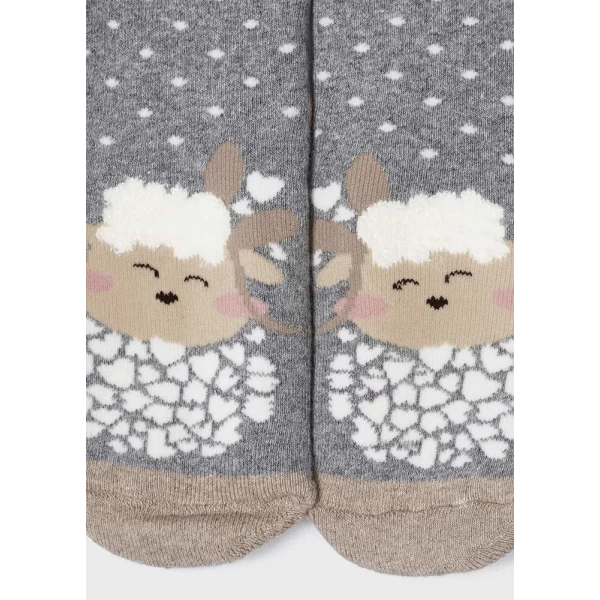 MAYORAL SOCKS ANTI-SLIP INTENSE GREY