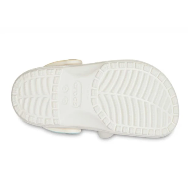 CROCS TODDLERS CLASSIC CLOG I AM RAINBOW UNICORN CHALK