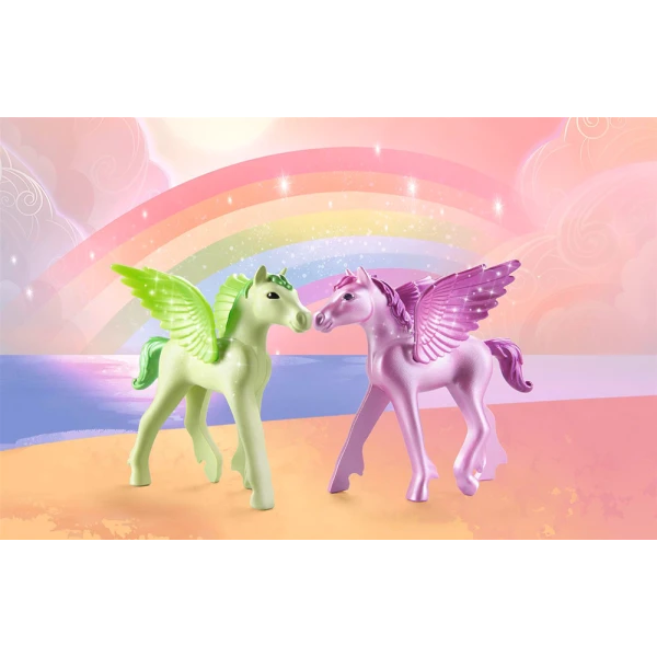 PLAYMOBIL PRINCESS MAGIC TRIP WITH PEGASUS FOALS IN THE CLOUDS