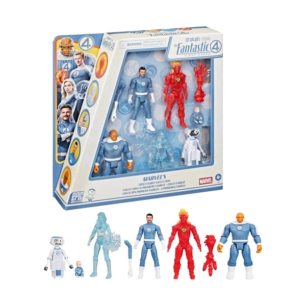MARVEL FANTASTIC FOUR EPIC ΣΕΤ ΦΙΓΟΥΡΕΣ