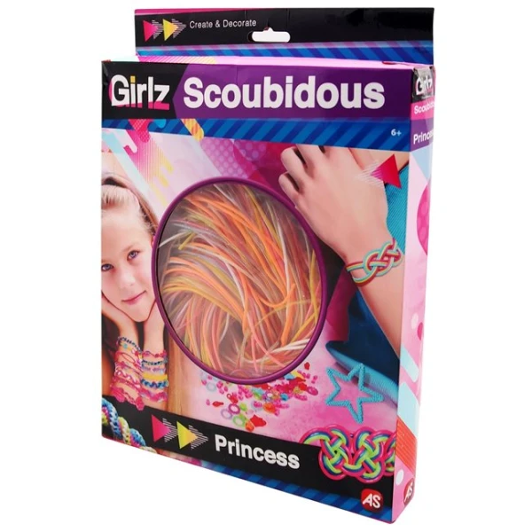 GIRLZ SCOUBIDOUS CONSTRUCTION SET FOR AGES 6+