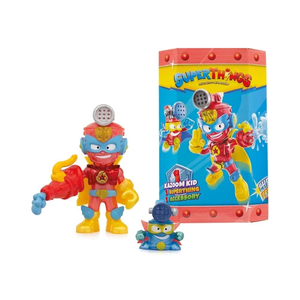 SUPERTHINGS RESCUE FORCE FIGURE WITH KAZOOM KID FOR AGES 4+