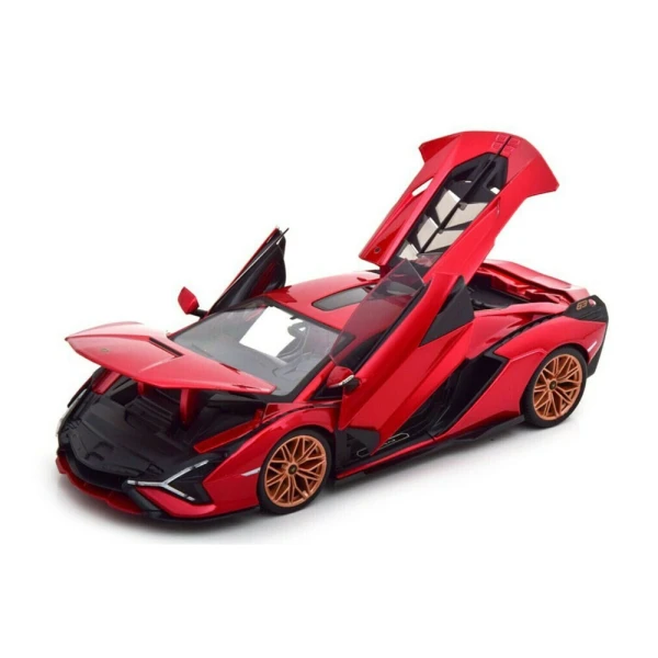 BBURAGO 1:24 LAMBORGHINI SIAN FKP37 RED