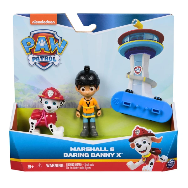 PAW PATROL ACTION PUPS WITH HEROES - 4 DESIGNS