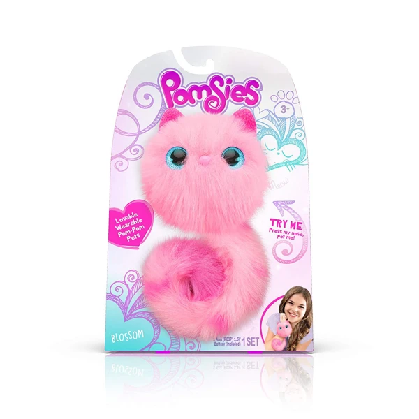PLUSH ANIMALS POMSIES - 7 DESIGNS