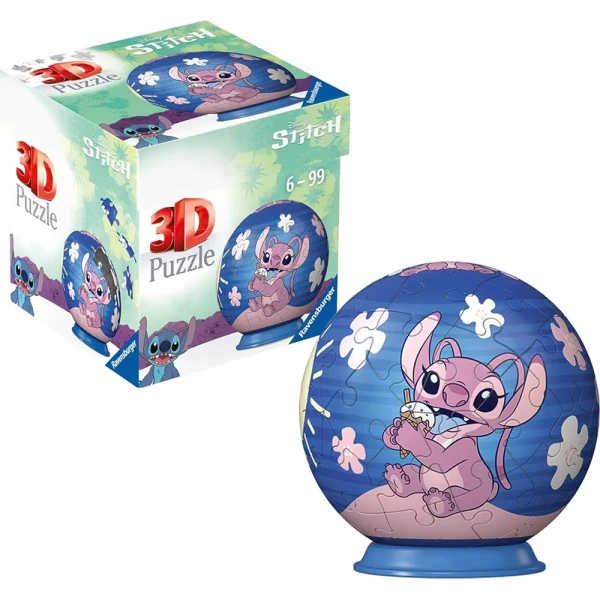 RAVENSBURGER 3D ΠΑΖΛ 54 τεμ. STITCH - 3 ΣΧΕΔΙΑ
