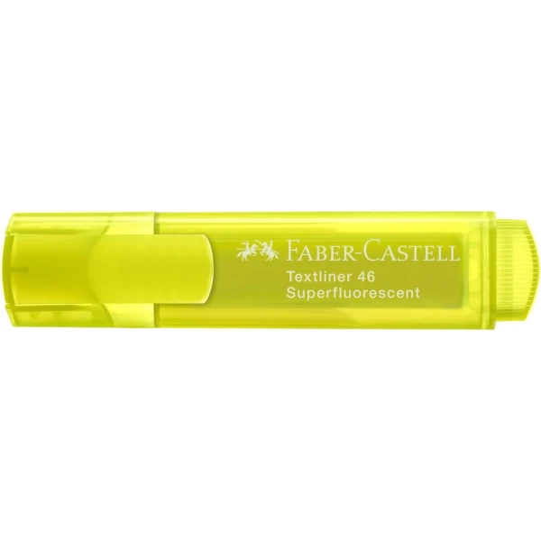 FABER-CASTELL HIGHLIGHTER FLUO YELLOW