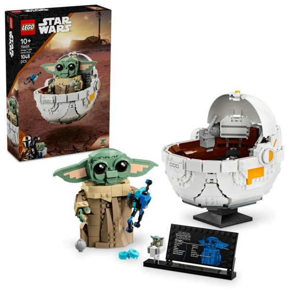 LEGO® STAR WARS™ ΓΚΡΟΓΚΟΥ™ ΜΕ ΙΠΤΑΜΕΝΟ ΚΑΡΟΤΣΑΚΙ