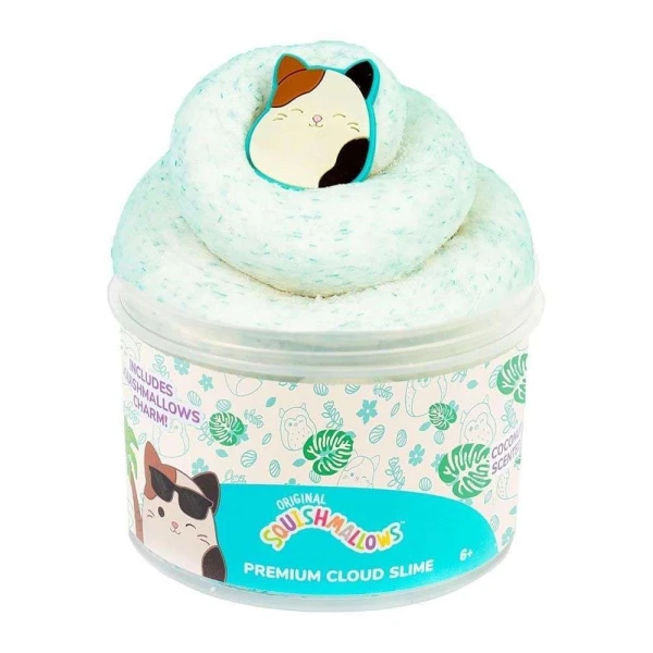 SQUISHMALLOWS ΑΡΩΜΑΤΙΚΟ CLOUD SLIME ΣΕ ΒΑΖΑΚΙ - CAM THE CAT