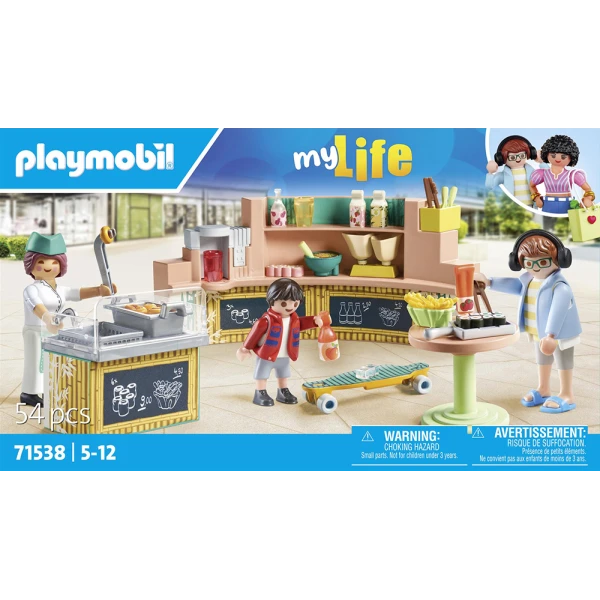 PLAYMOBIL CITY LIFE FAST FOOD 