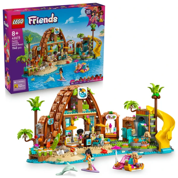LEGO® FRIENDS ΠΑΡΑΛΙΑΚΟ ΘΕΡΕΤΡΟ ΓΙΑ ΟΙΚΟΓΕΝΕΙΑΚΕΣ ΔΙΑΚΟΠΕΣ